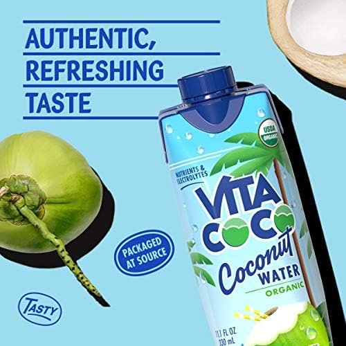 Vita Coco fresh young coconut water cartons