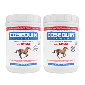 Cosequin Optimized Formula with MSM Equine Powder 3 lb tub 2-pack