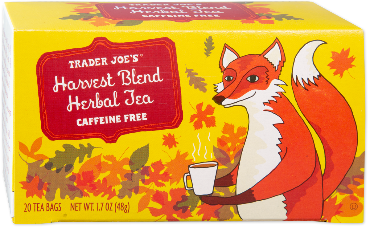 Trader Joe's Harvest Blend Herbal Tea kosher herbal tea
