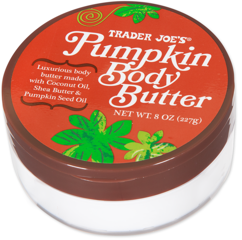Trader Joe's Pumpkin Body Butter seasonal body moisturizer