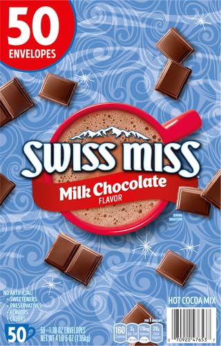 Swiss Miss 50 count hot chocolate packets