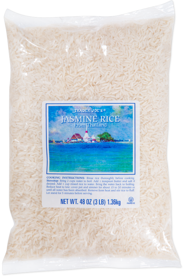 Trader Joe's jasmine rice from Thailand