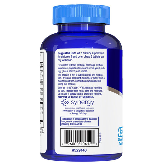 FOCUSfactor Kids Berry Blast chewable tablets