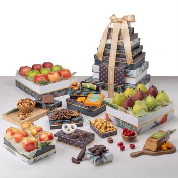 The Fruit Company Grand 12-box fruit gift tower