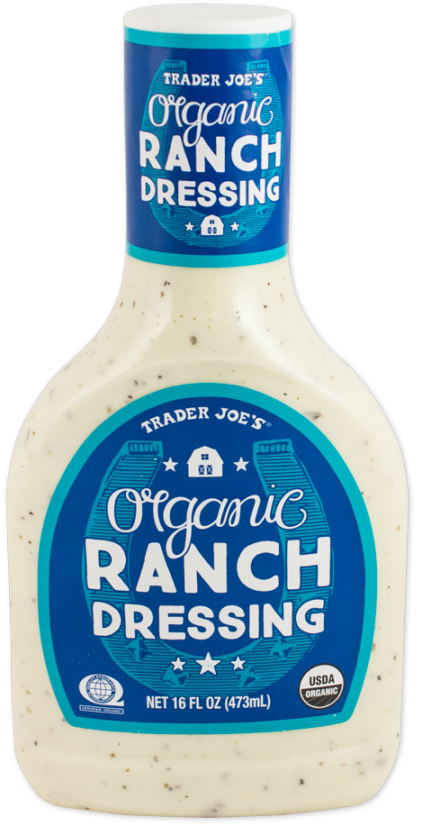 Trader Joe's Organic Ranch Dressing bottle