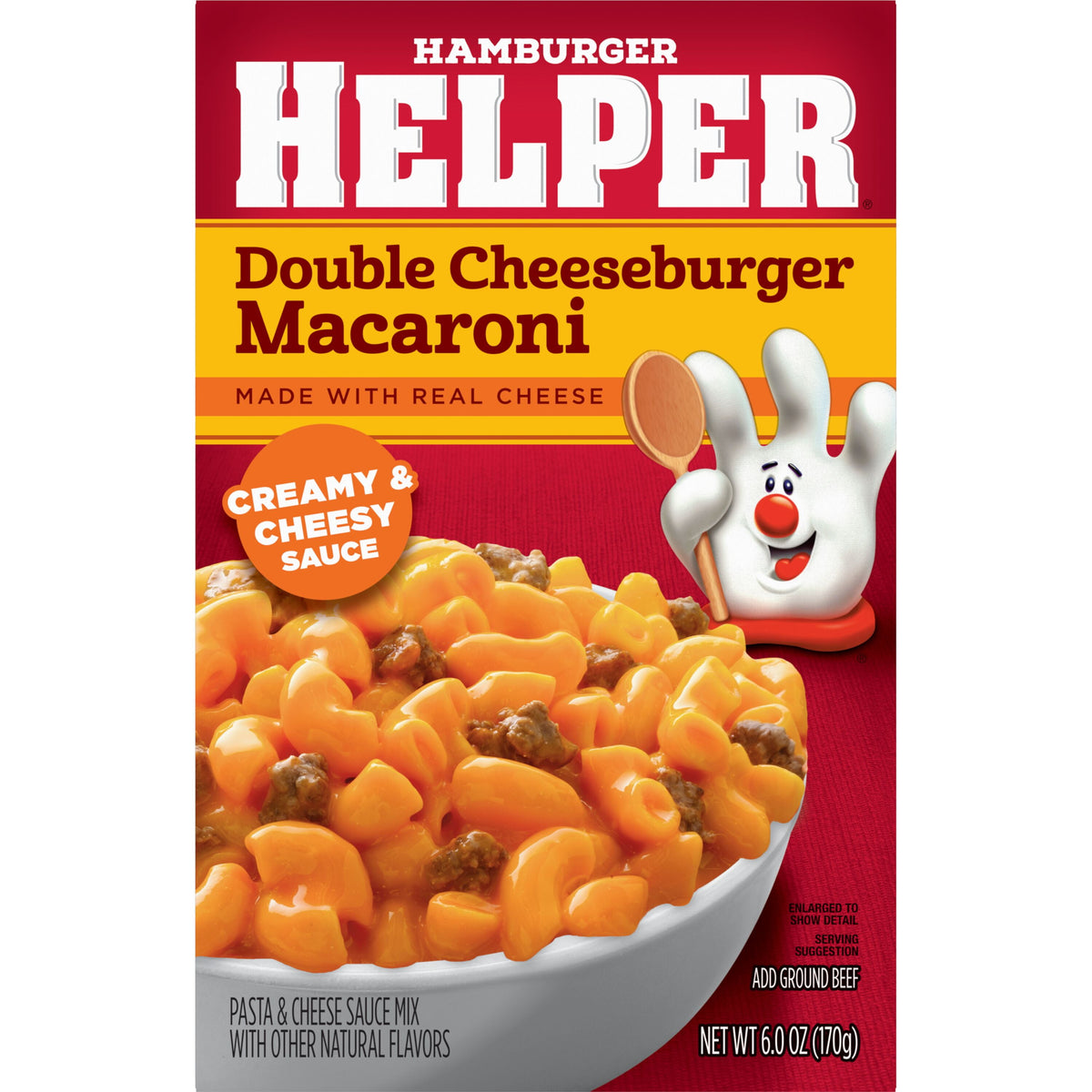 Hamburger Helper Double Cheeseburger Macaroni pantry meal