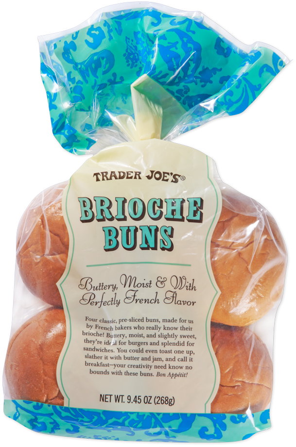 Trader Joe's brioche buns bakery-style rolls