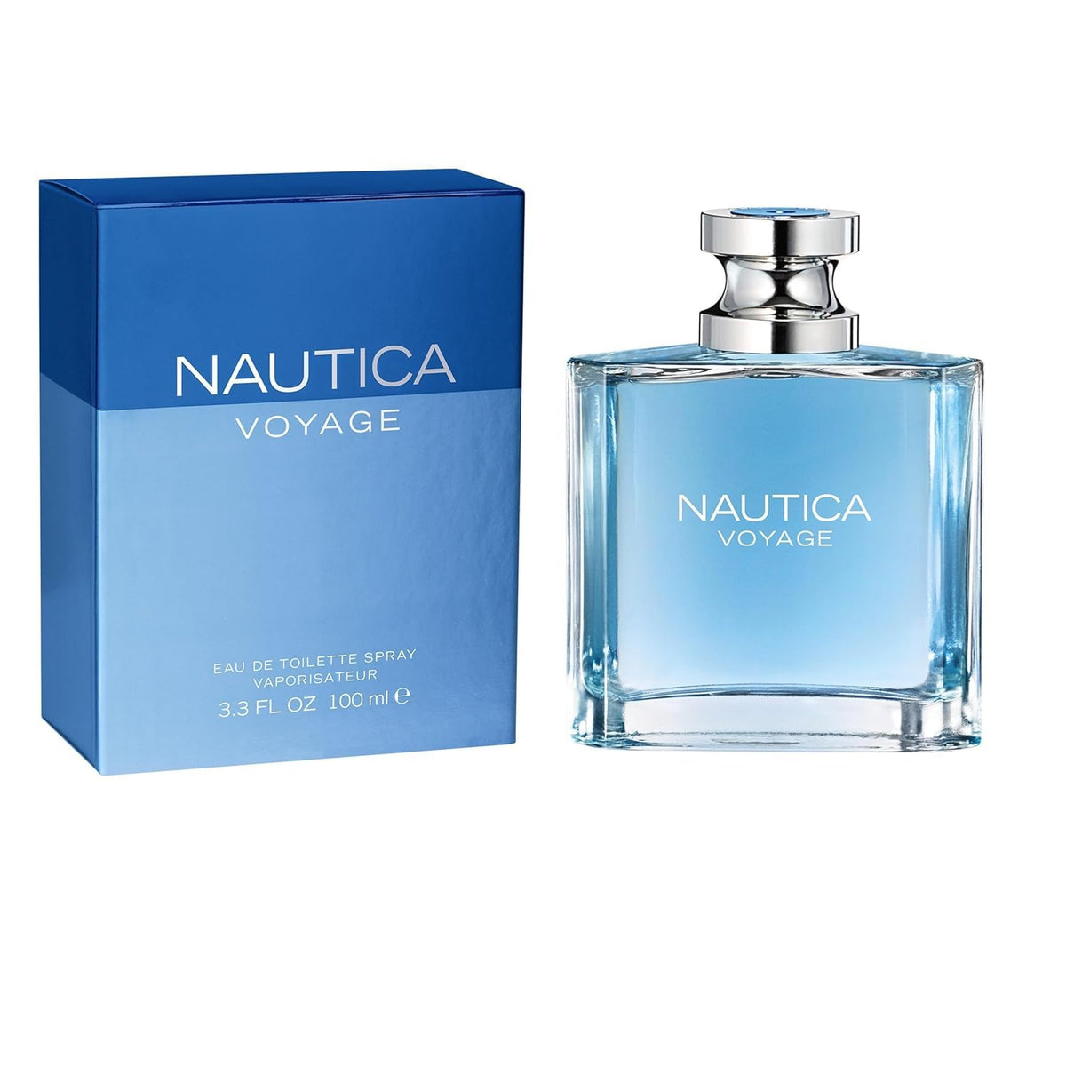 Nautica Voyage fragrance with apple and water lotus notes