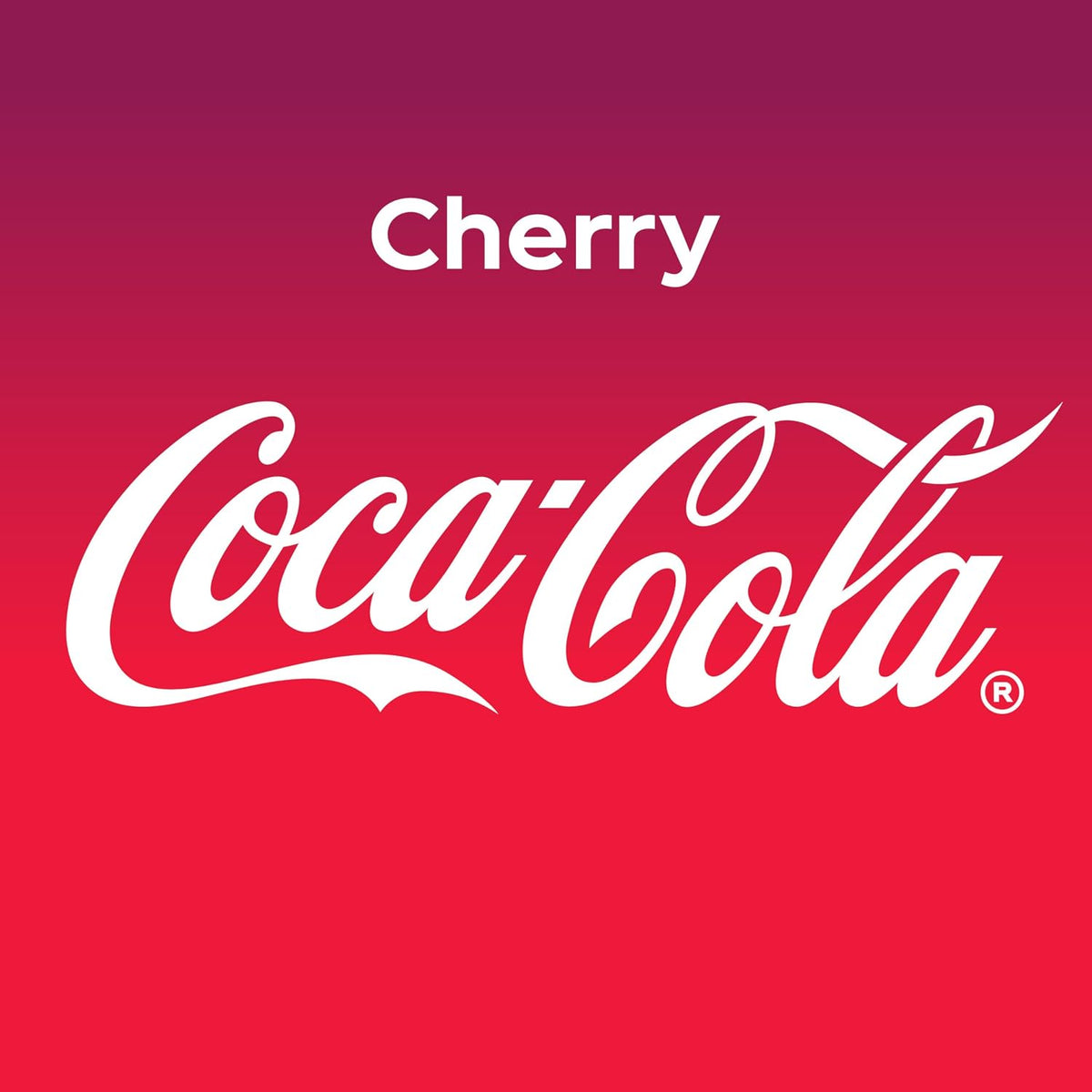 Coca-Cola Cherry flavored cola cans 12 pack