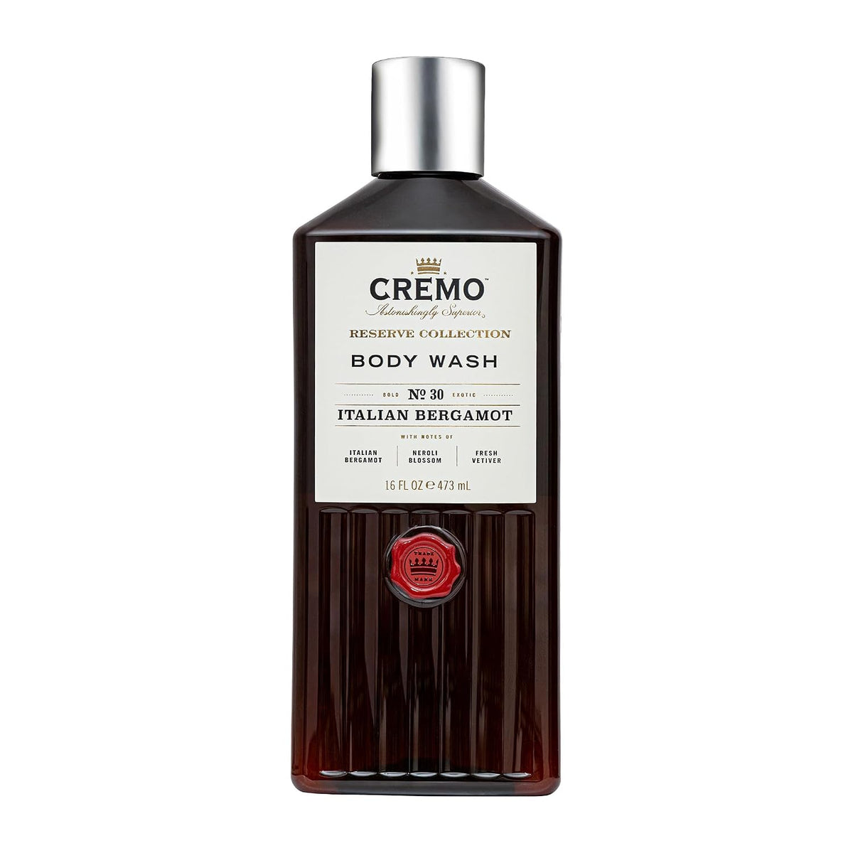 Cremo men’s moisturizing body wash Italian Bergamot scent