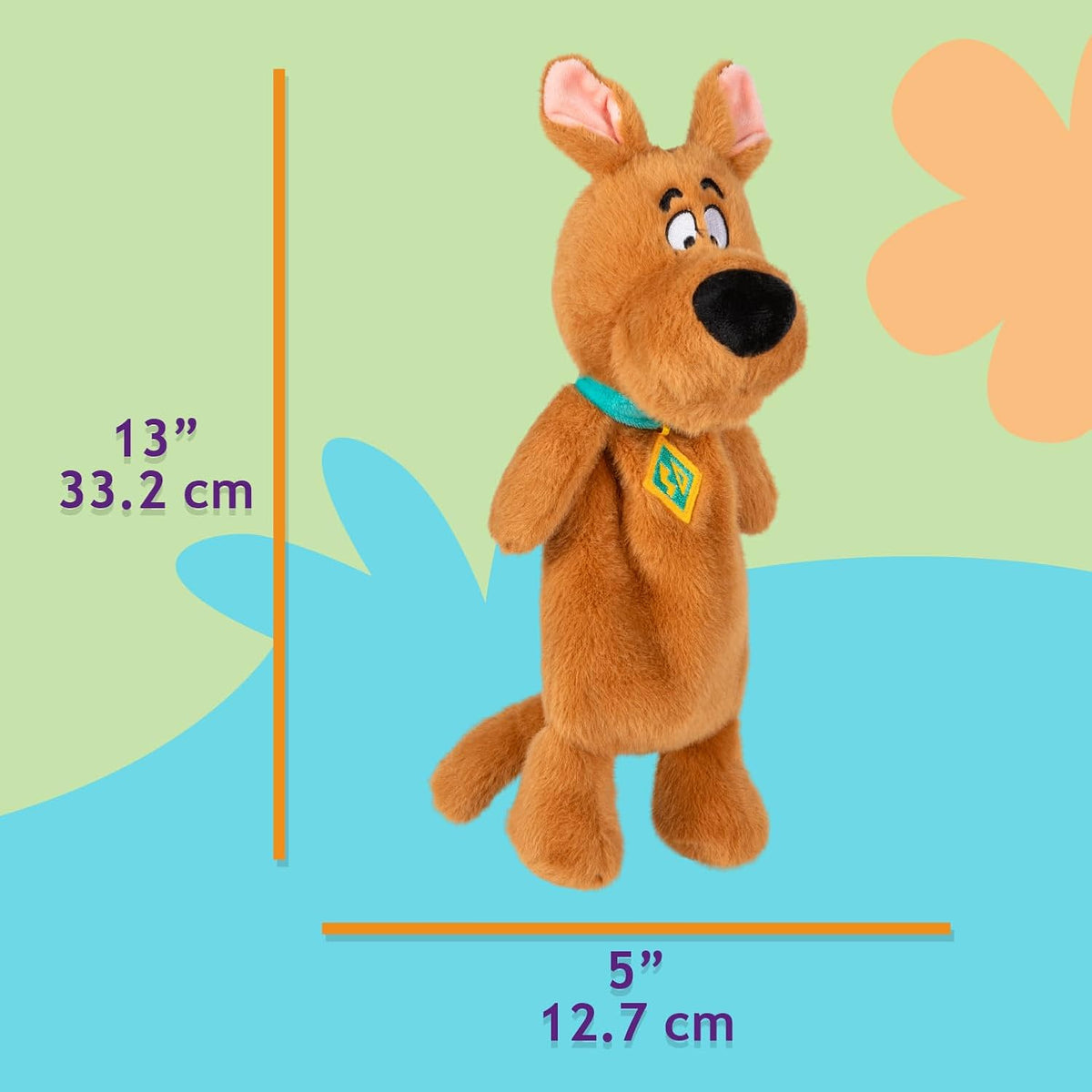 Surface washable Scooby-Doo baby gift plush