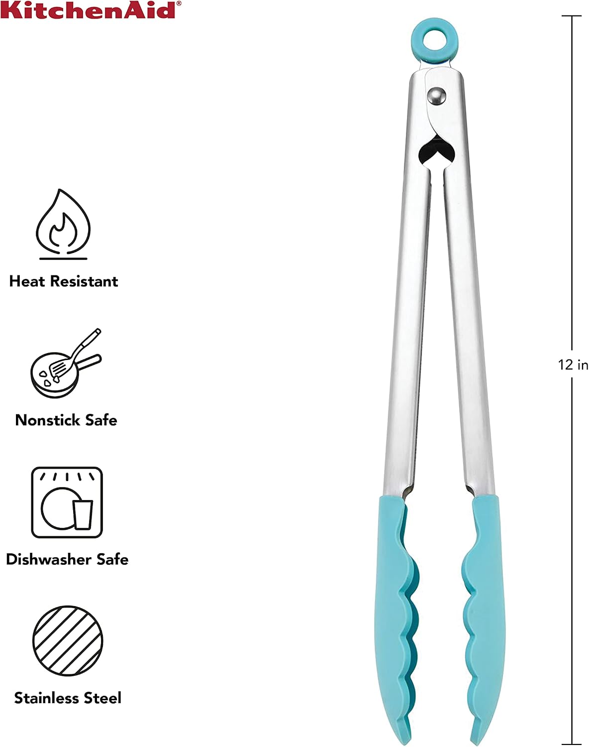 Dishwasher safe KitchenAid serving tongs