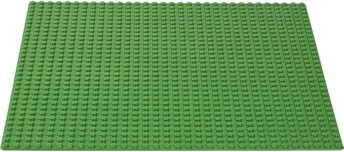 LEGO green baseplate for brick landscapes