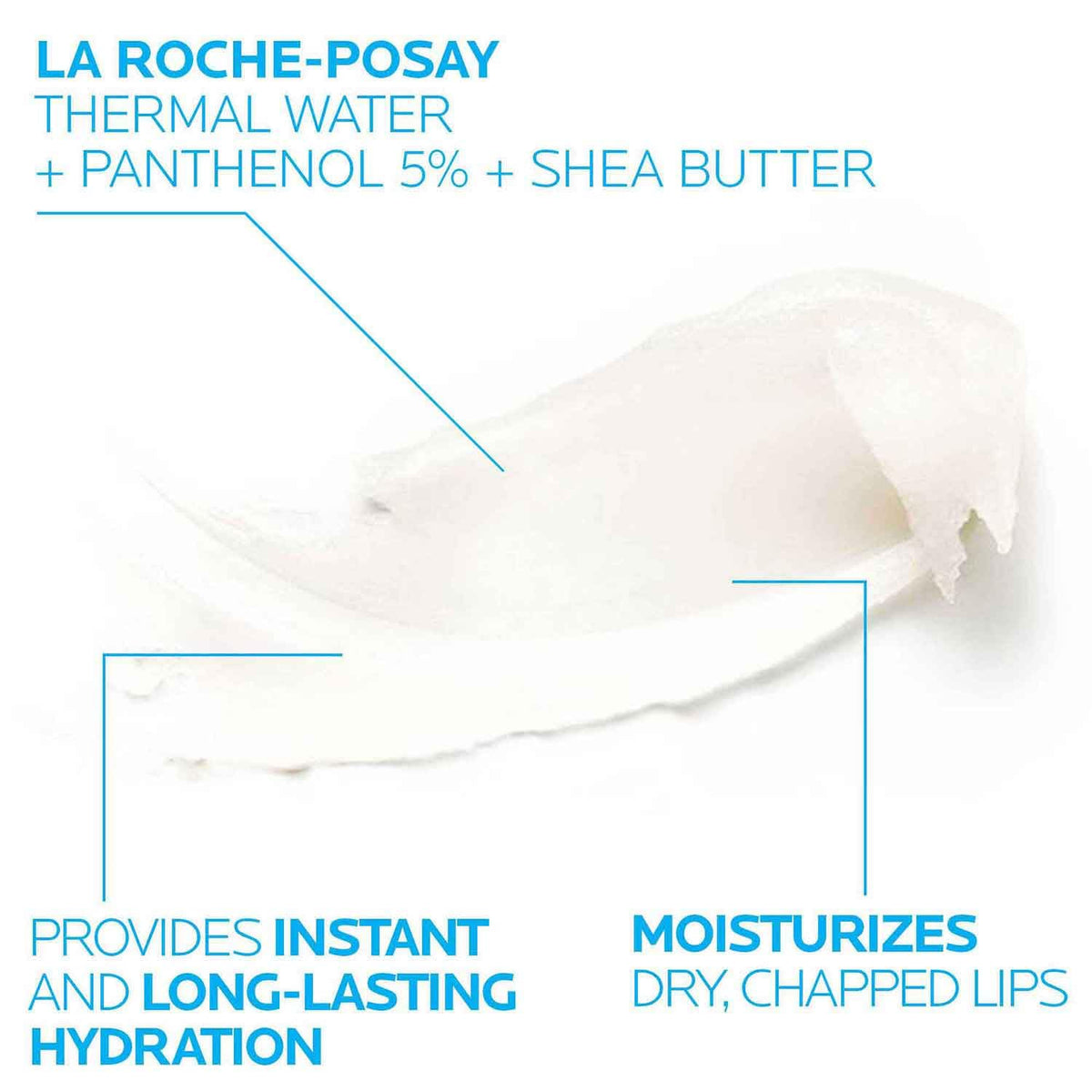 Shea butter hydrating lip balm by La Roche-Posay