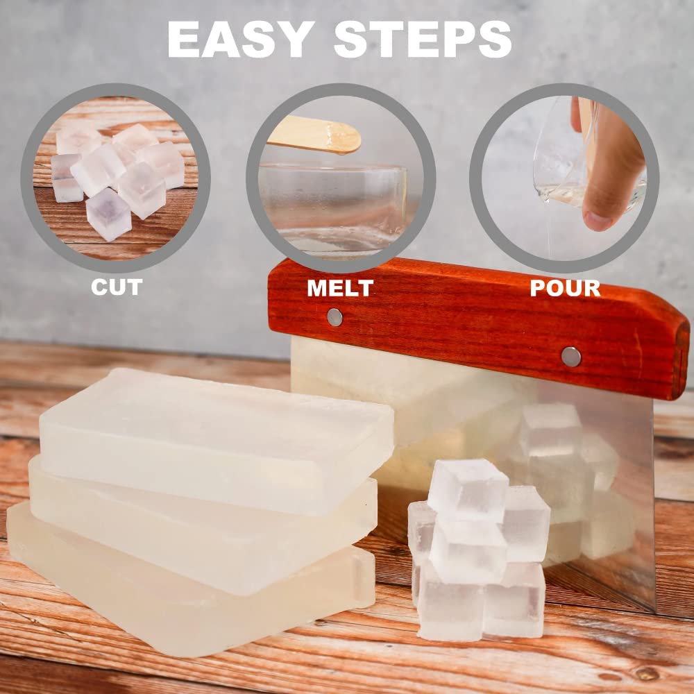 Honey soap base for custom melt and pour soaps