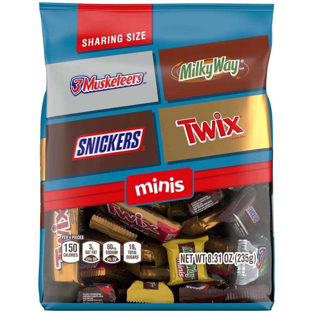 Mars chocolate variety pack for soccer parties