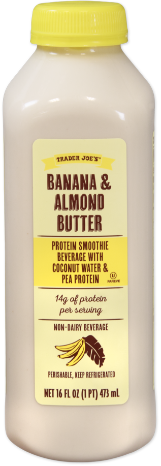 Trader Joe's Banana & Almond Butter Protein Smoothie