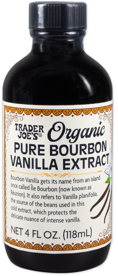 Trader Joe’s Organic Pure Bourbon Vanilla Extract bottle