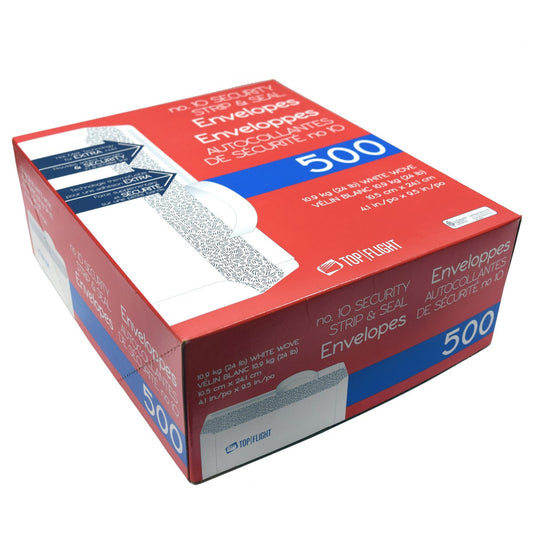 Top Flight heavyweight 24 lb mailing envelopes