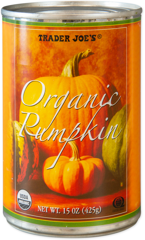 Trader Joe's Organic Pumpkin pantry staple