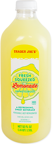 Trader Joe's Fresh Squeezed Lemonade kosher beverage