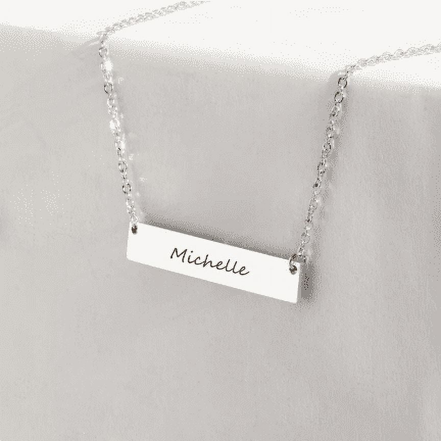 Anavia name necklace Christmas gift for her