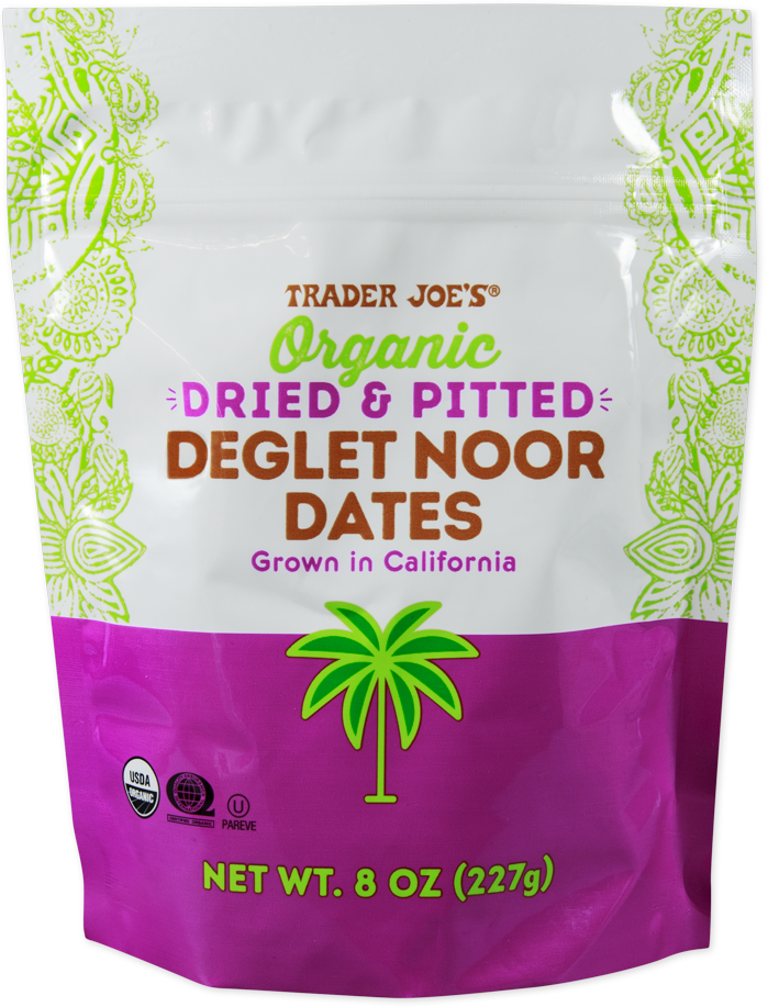 Organic pitted Deglet Noor dates by Trader Joe's