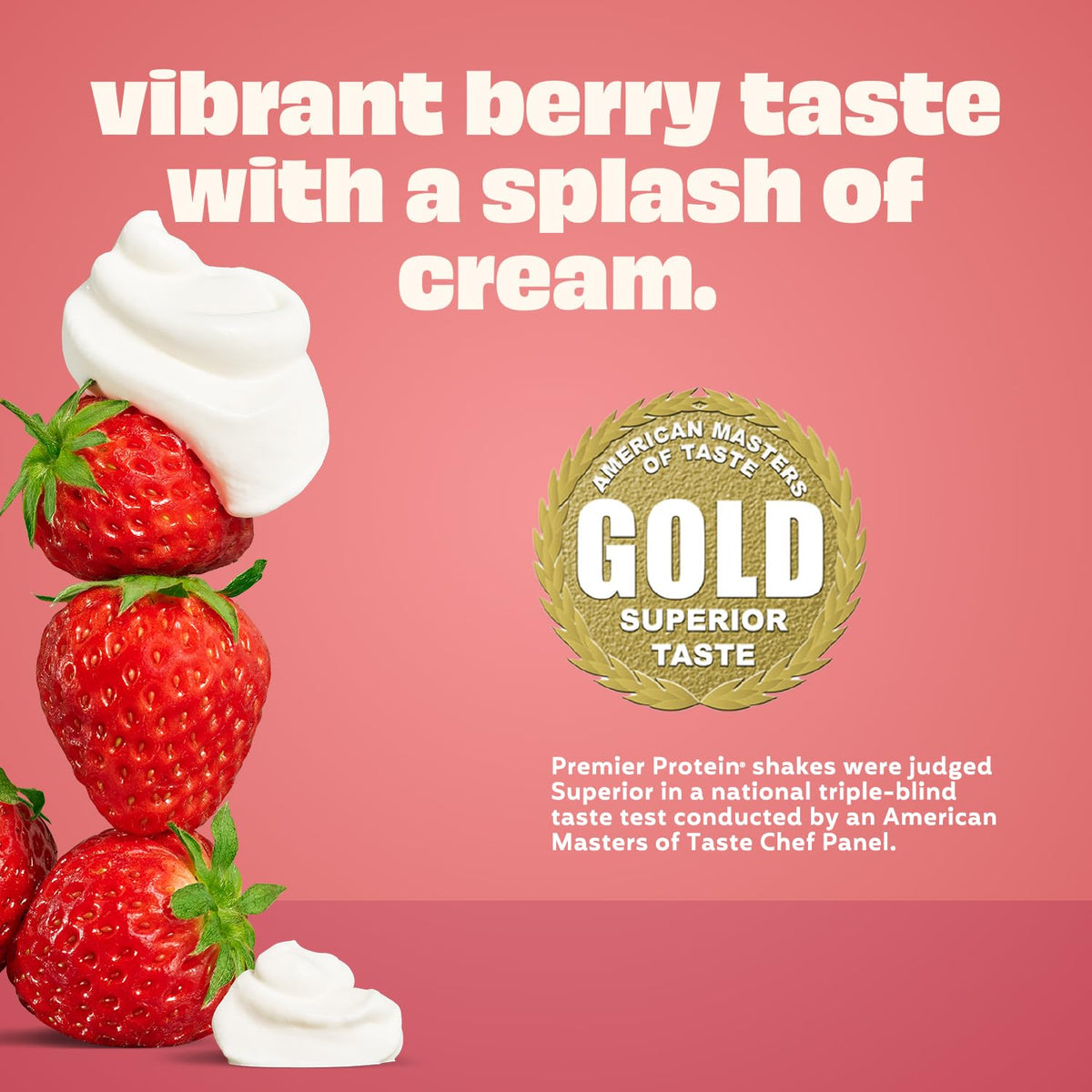 Premier Protein low sugar strawberry cream shake