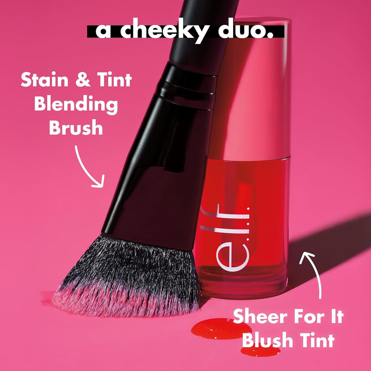e.l.f. buildable blush tint for natural color