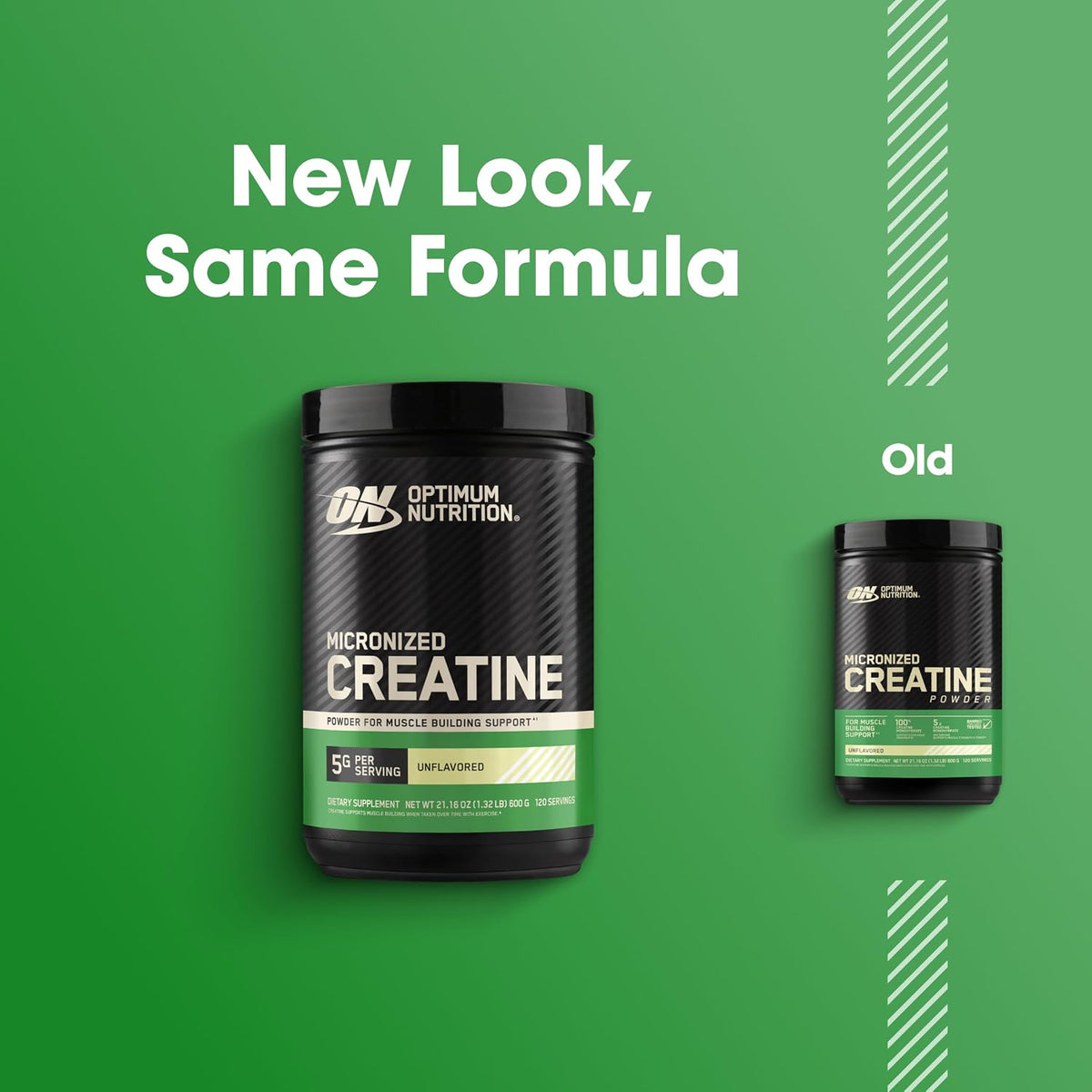 Creatine monohydrate supplement for strength and power training
