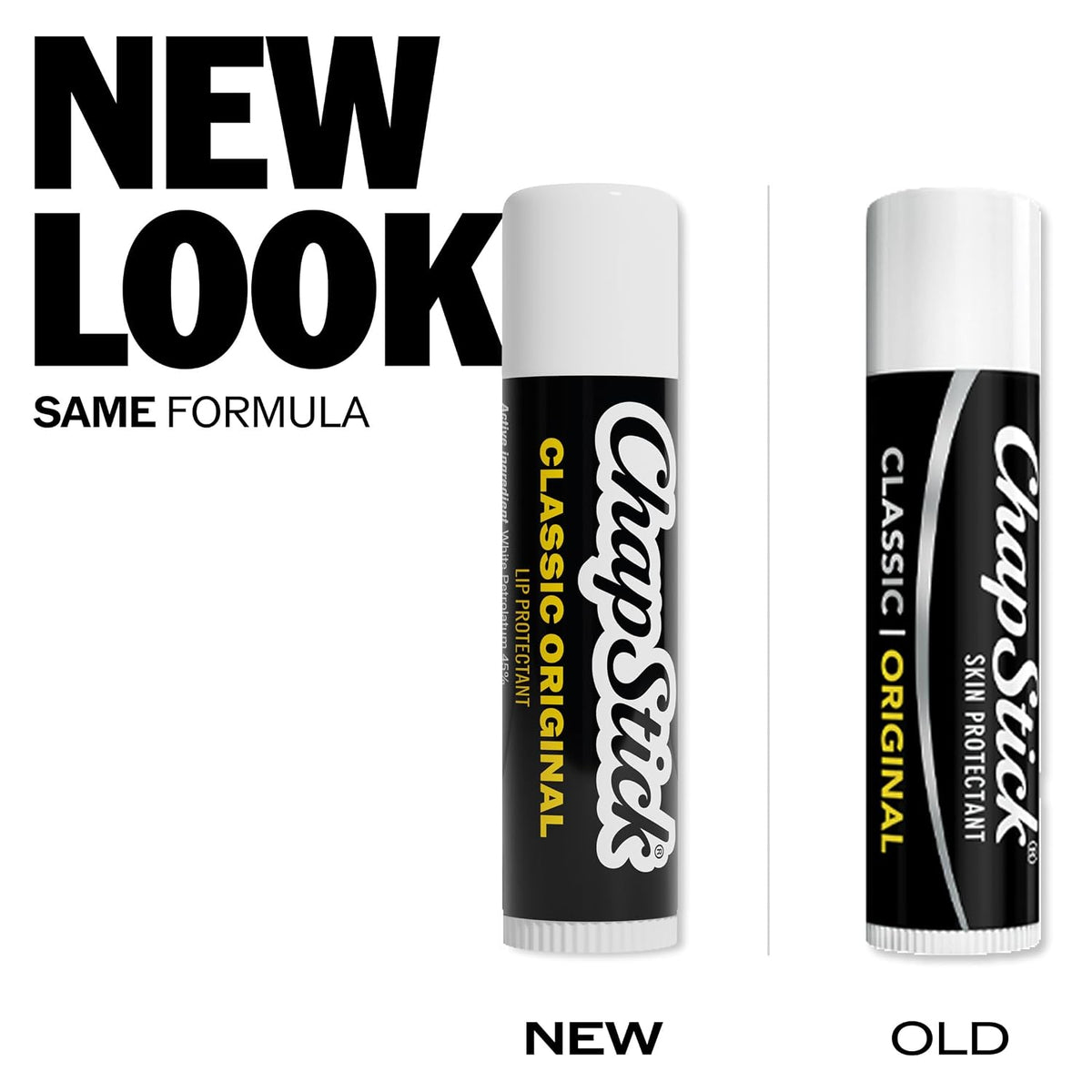 ChapStick Original lip balm four-pack for everyday use