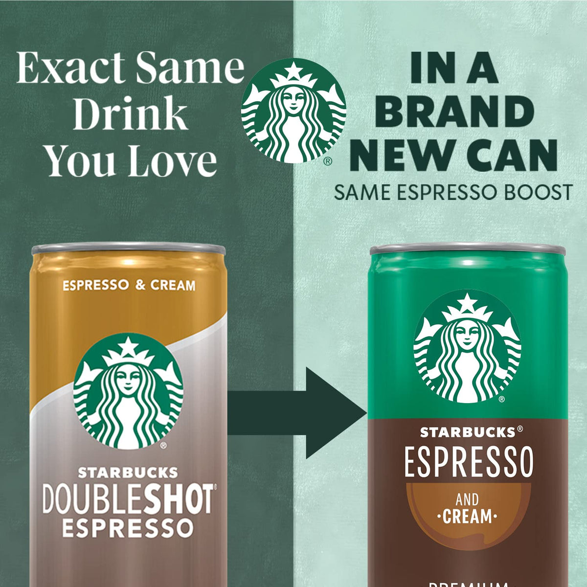 Starbucks Espresso and Cream Light canned coffee beverage
