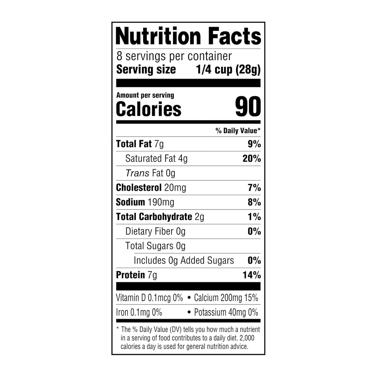 Amazon Grocery 8 oz finely shredded cheese blend
