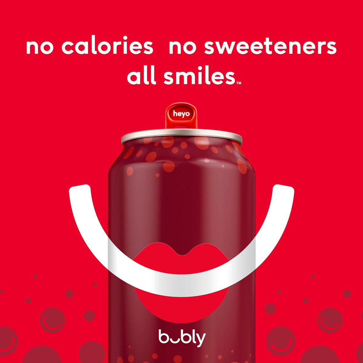 Bubly 0 calorie sparkling water Bellini Bliss