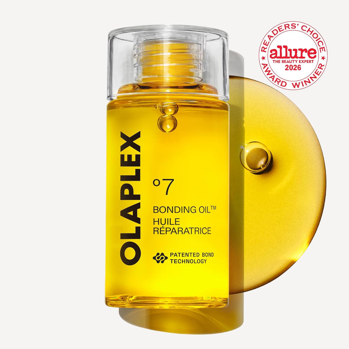 Bonding hair oil for smooth sleek styles