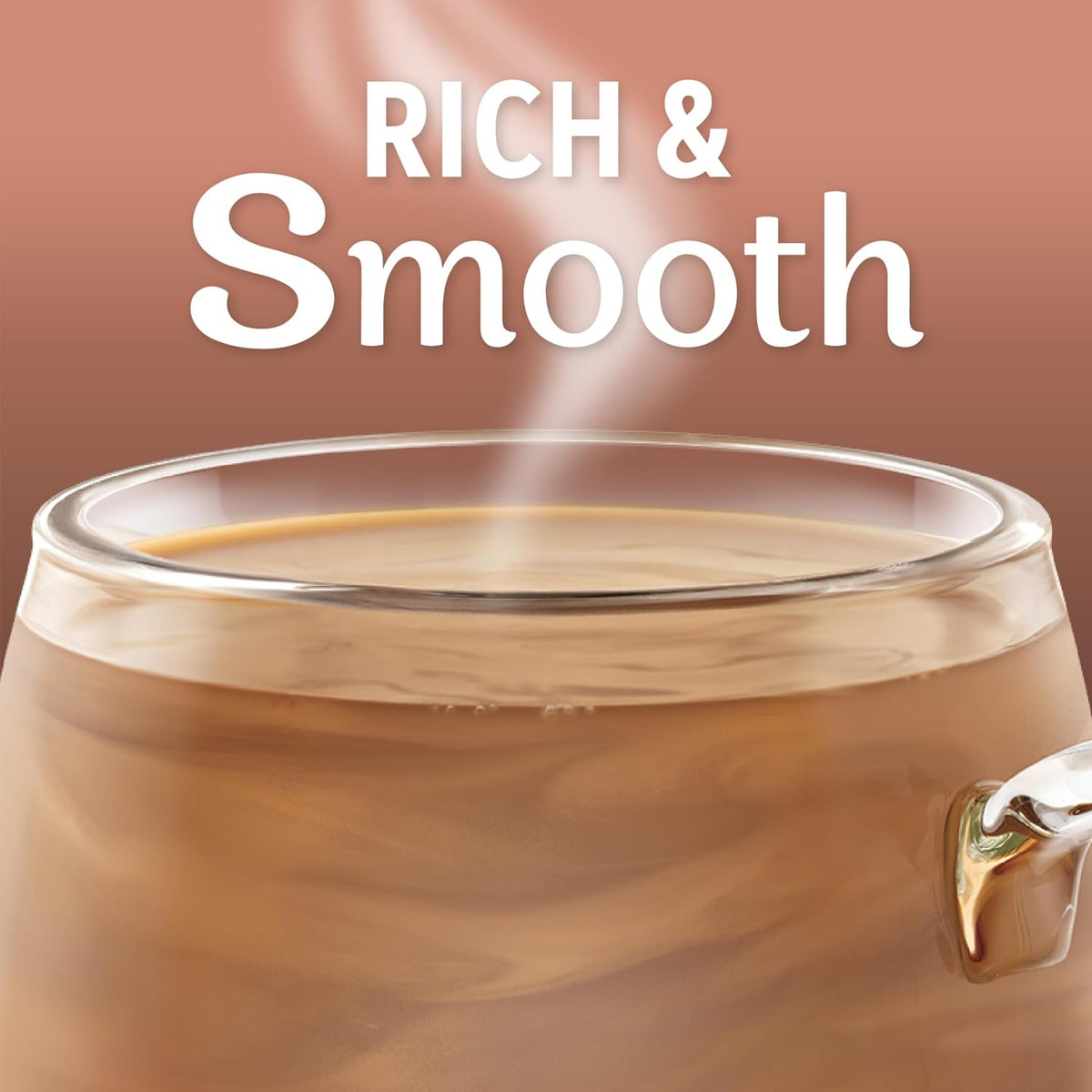 Zero sugar chocolate coffee creamer for hot coffee