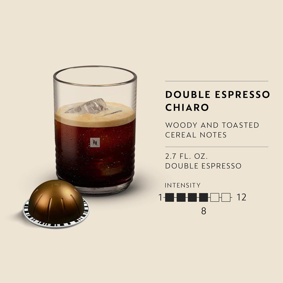 Nespresso Vertuo 30 count single serve espresso capsules