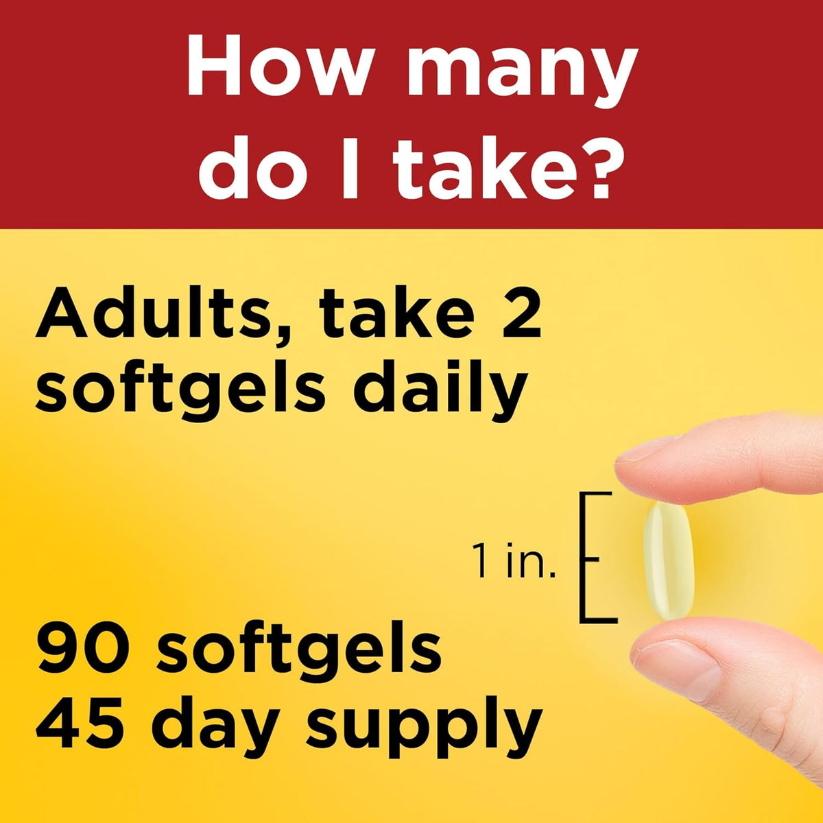Nature Made Fish Oil Omega 3 softgel bottle label