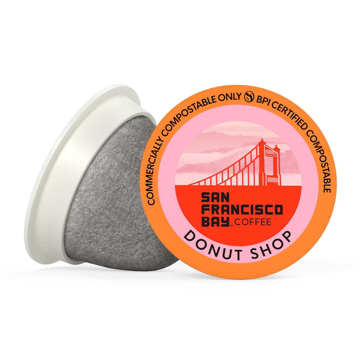 Donut Shop medium-light roast single serve coffee capsules