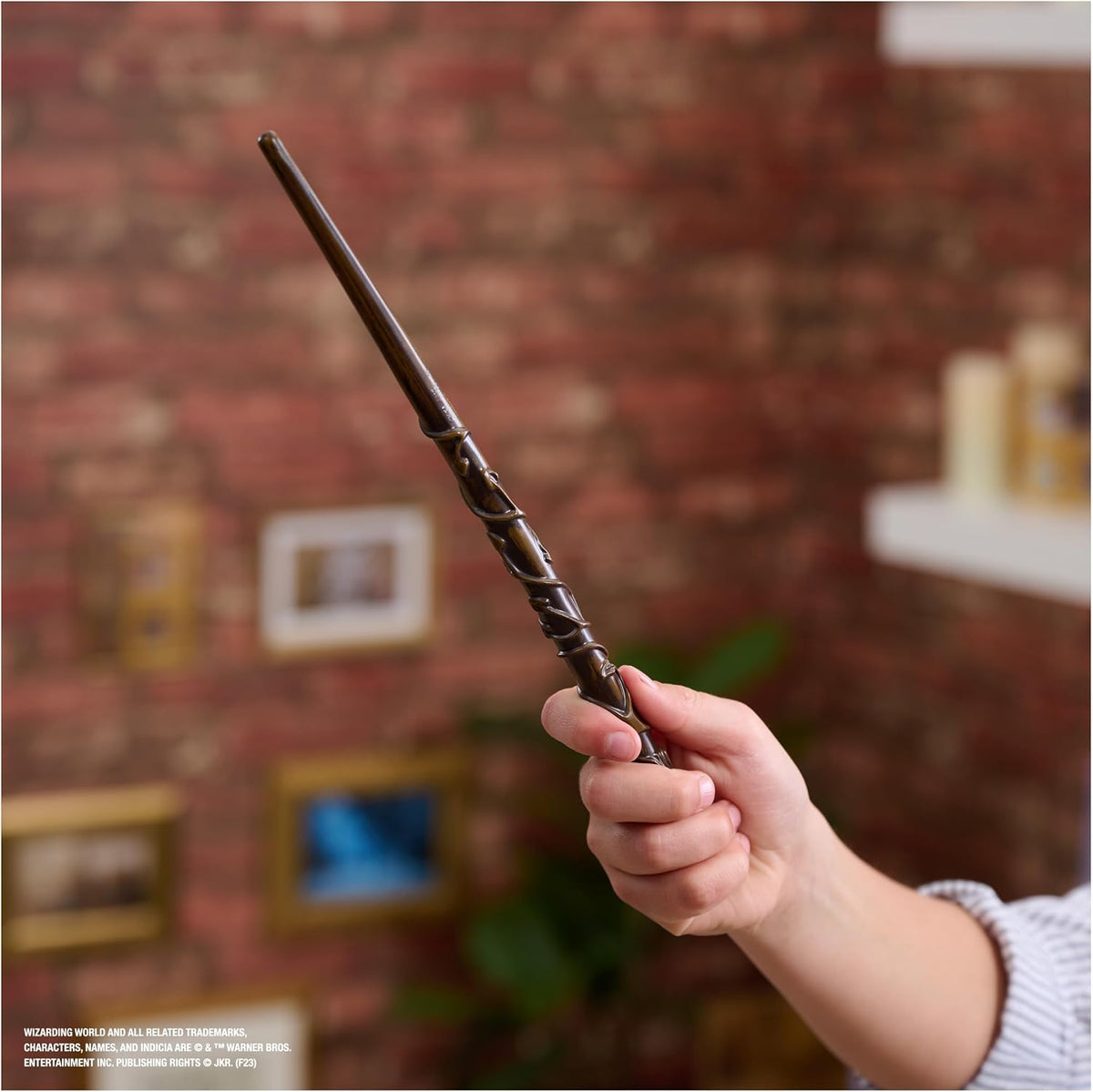 Hermione Granger collectible wand display set for fans