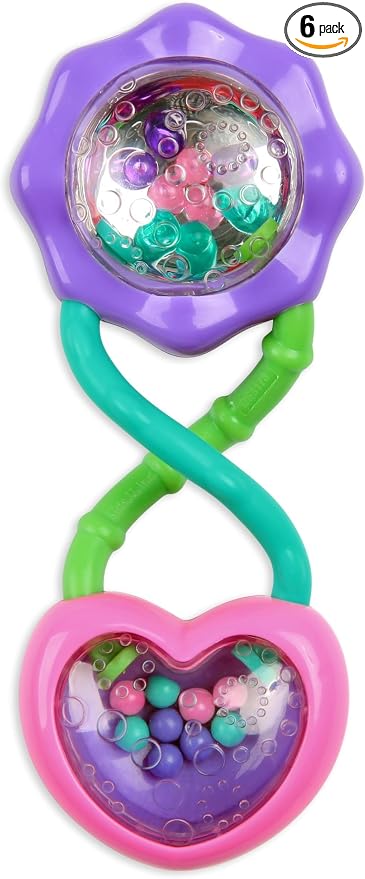 Bright Starts Oball sensory rattle toy