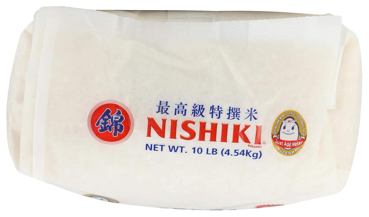 Nishiki white rice for bowls and sushi