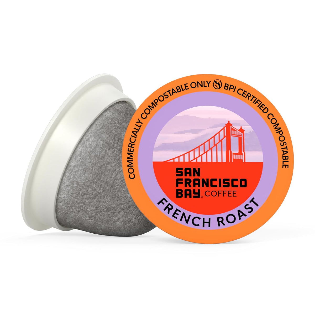 Responsibly sourced French Roast single serve coffee pods