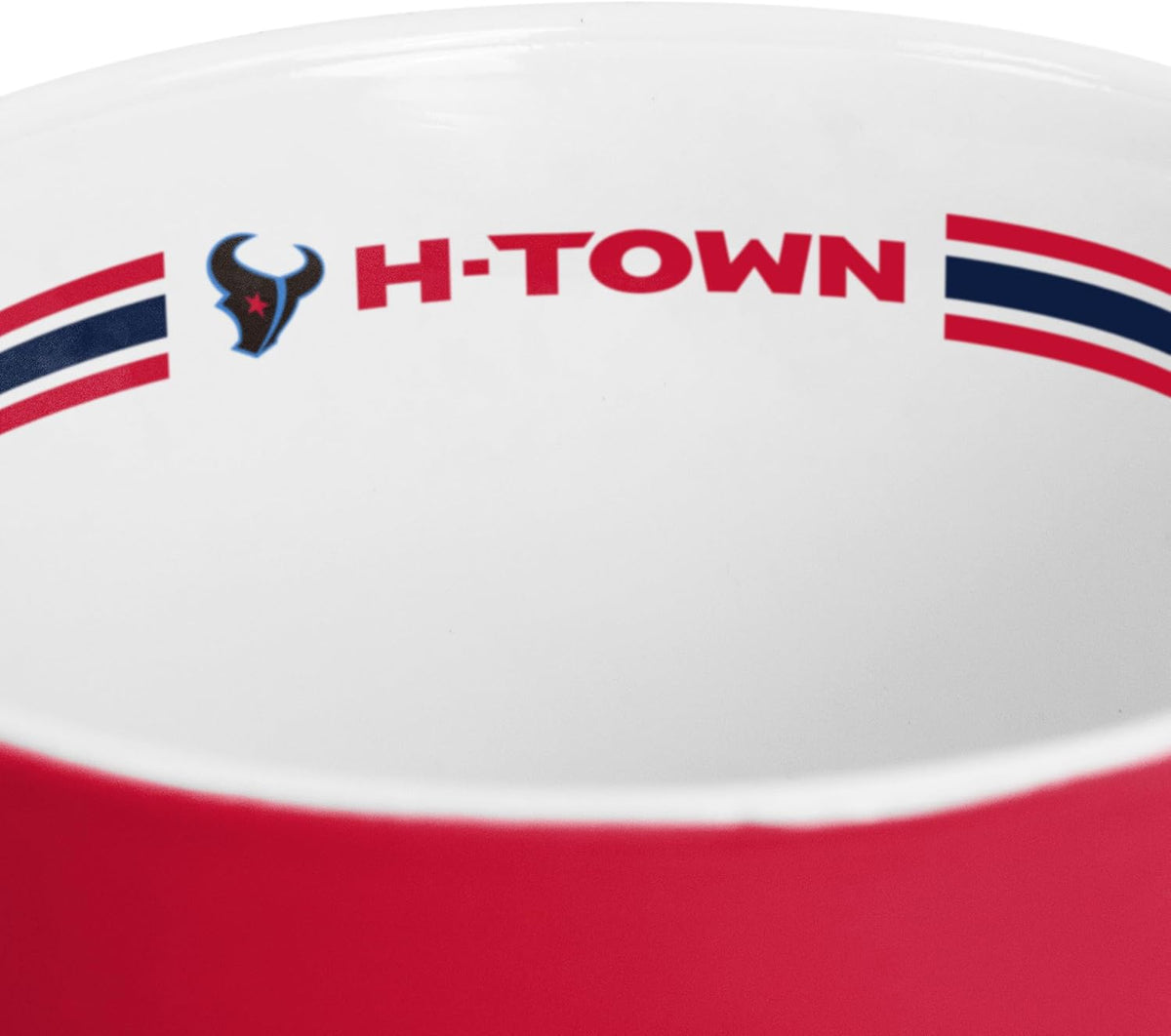 Microwave and dishwasher safe Texans mug