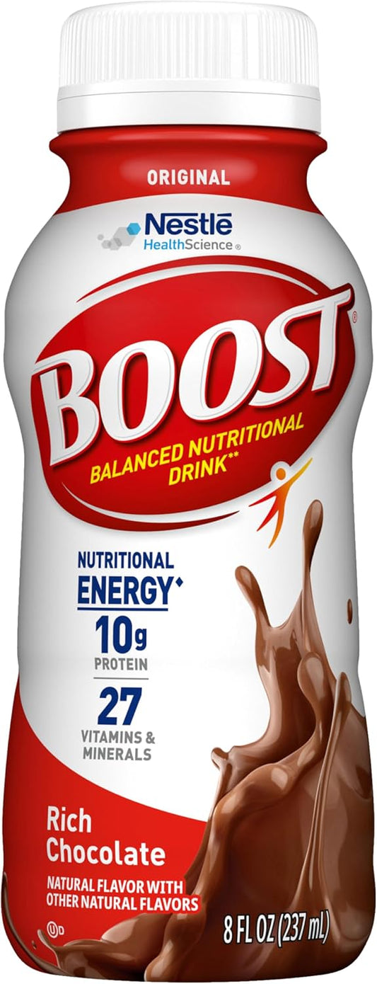 BOOST ready to drink chocolate meal replacement shakes