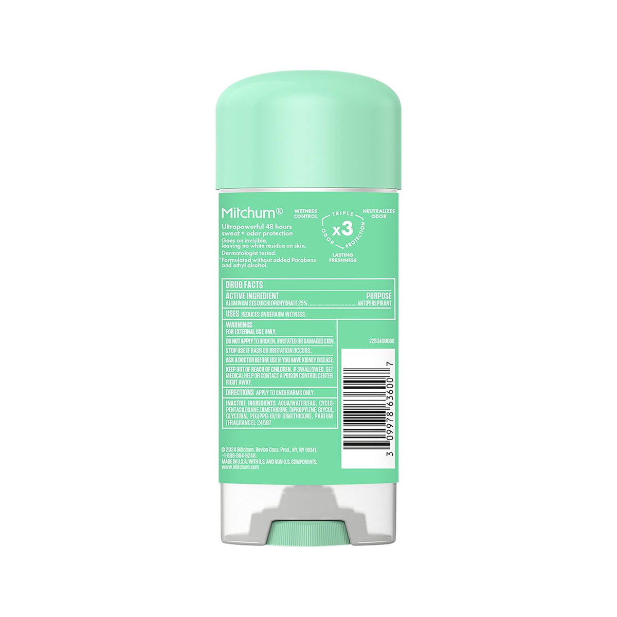 Mitchum gel deodorant for everyday fresh wear