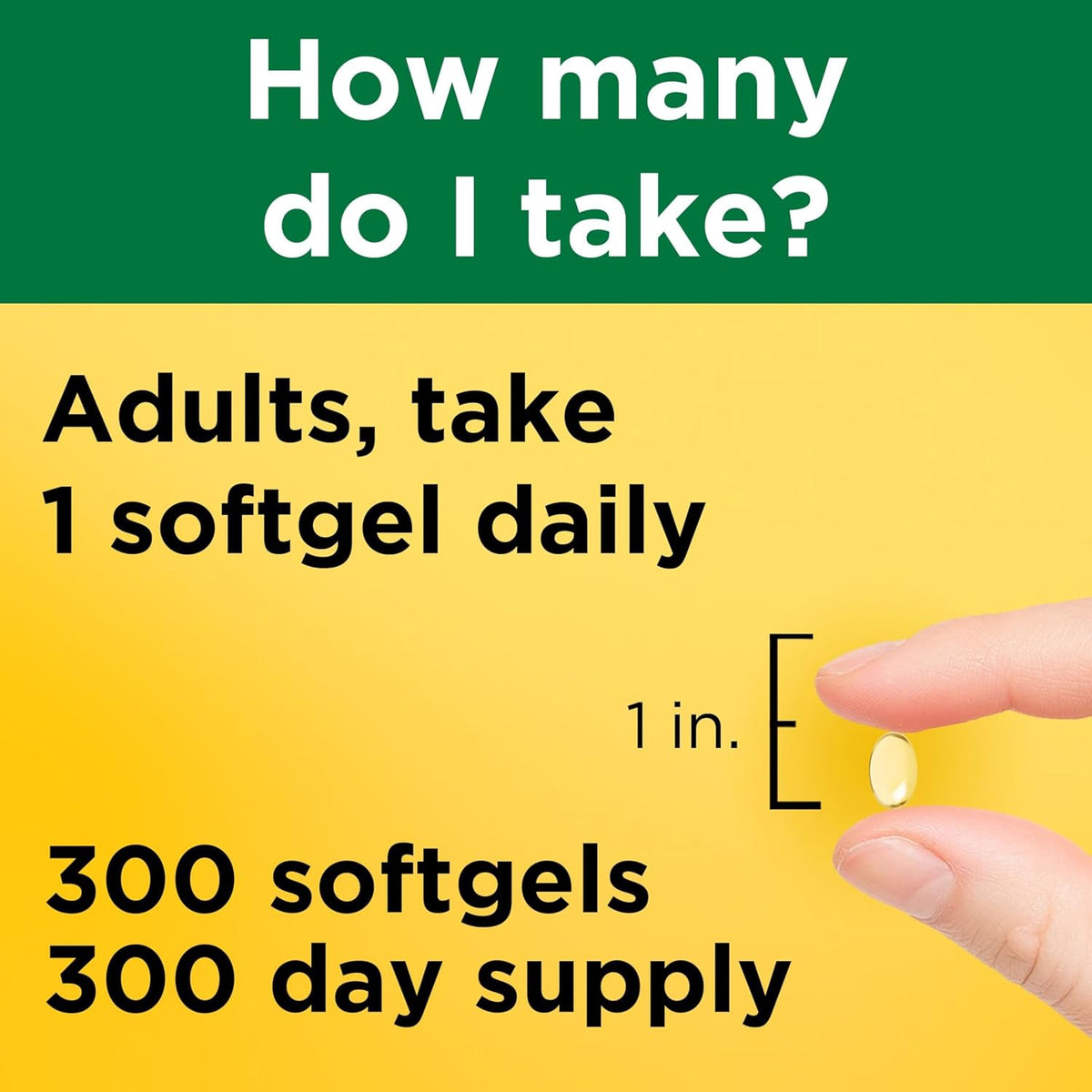 Nature Made Vitamin D softgels for adult wellness