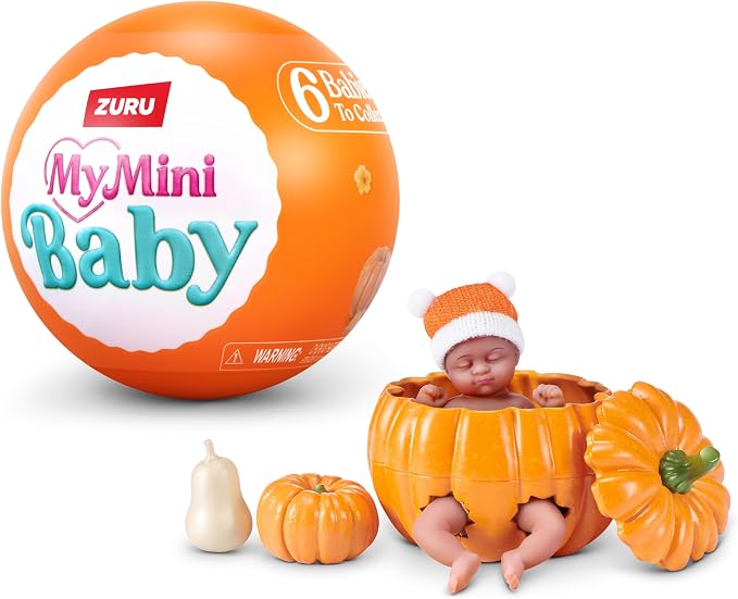 ZURU My Mini Pumpkin Patch Series 1 collectible toy capsule