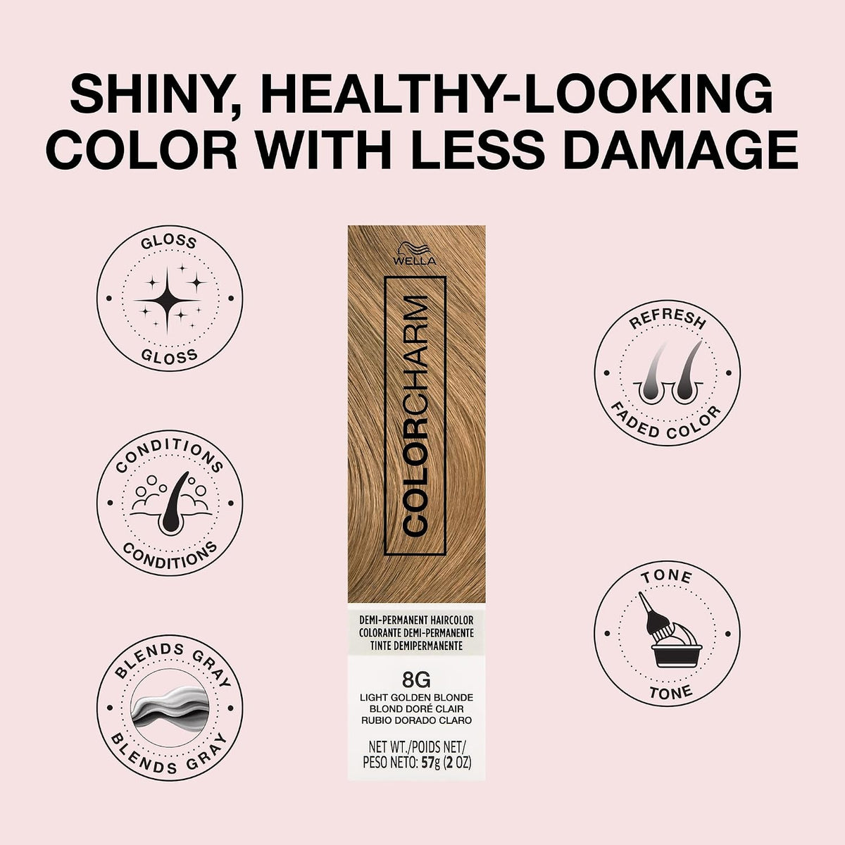 COLORCHARM demi permanent hair gloss