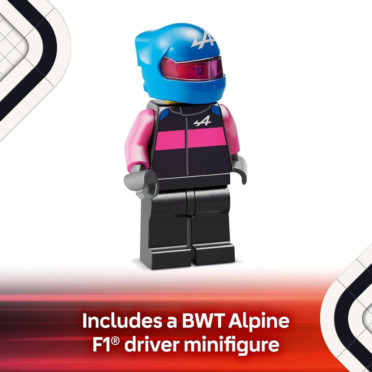 LEGO Speed Champions 77248 Alpine F1 display model